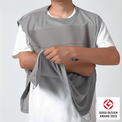 【サンプル貸出】[ケアウィル] アームスリングシャツ (上肢サポートウェア)